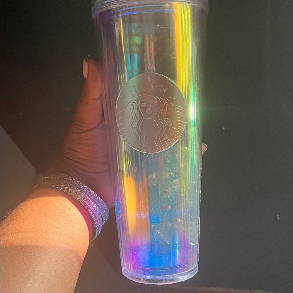 Rare 20202 Starbucks Iridescent tumbler